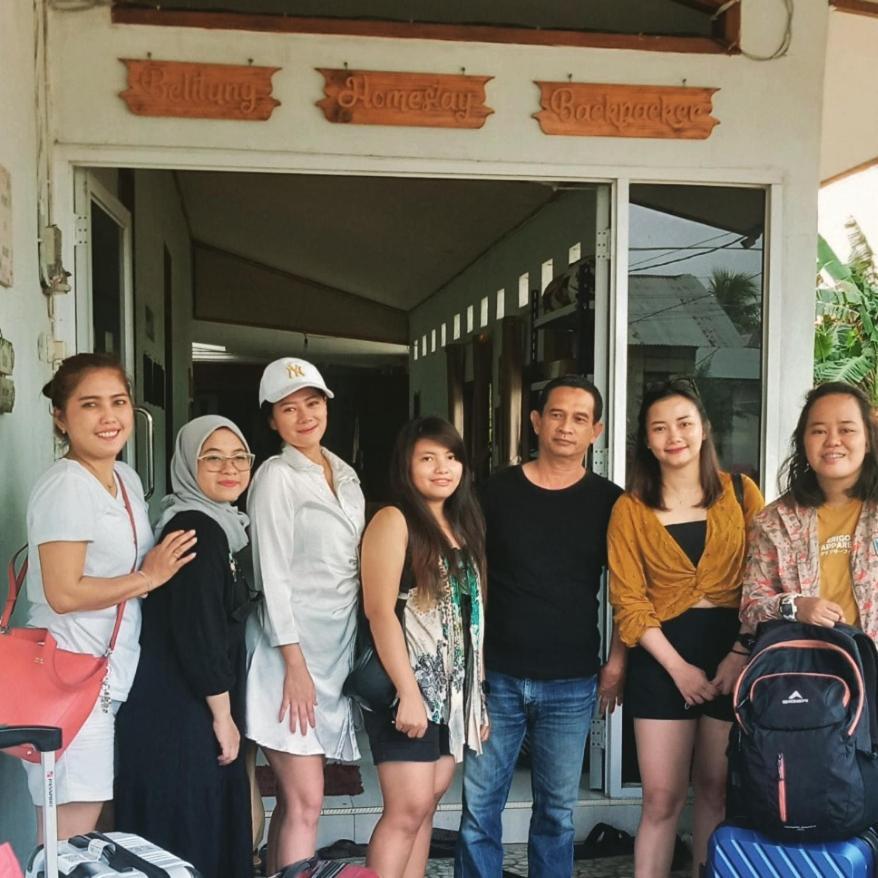 Ferienwohnung Belitung Backpacker Tanjung Pandan Exterior foto