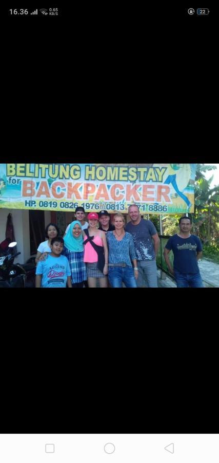 Ferienwohnung Belitung Backpacker Tanjung Pandan Exterior foto