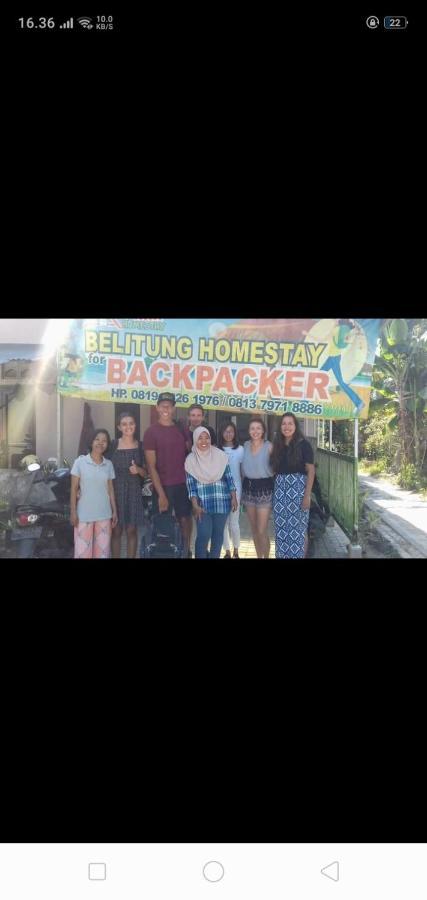 Ferienwohnung Belitung Backpacker Tanjung Pandan Exterior foto