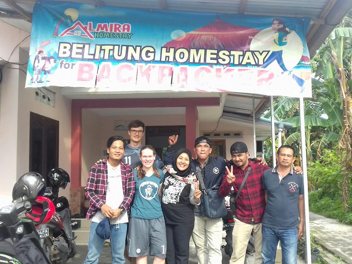 Ferienwohnung Belitung Backpacker Tanjung Pandan Exterior foto