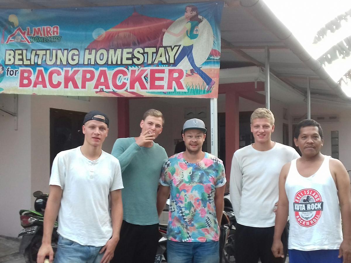 Ferienwohnung Belitung Backpacker Tanjung Pandan Exterior foto